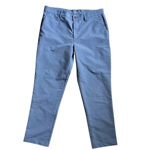 Banana Republic Men’s Slim Fit Dress Pants Blue 36x30 Flat Front